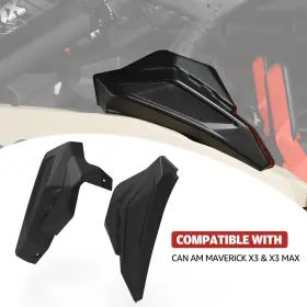 Autv-x3-001 Mzyparts #summer Left Right Rear Cage Trim Plastic Cover For 2017-2022 Can Am Maverick X3 / X3max