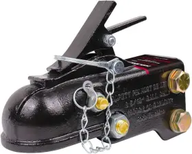 Jy-tc-12b Nbjingyi Heavy Duty Cast Adjustable Trailer Coupler 2-5/16 In 15000lbs Capacity