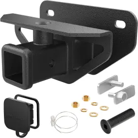 90055a Nilight 2 Inch Rear Trailer Hitch Receiver Class 3 Tow Towing And Cover