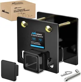 92123b Nilight Rv Bumper Hitch Receiver Fits 4 Inch X Camper