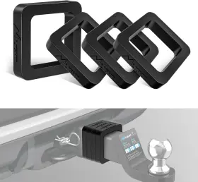 93167-a Nilight 2inch Hitch Receiver Silencer Pad 4 Pack Reduce Rattle 2 Inch 4pack