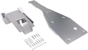 C547 Nixface Full Chassis Glide And Swing Arm Skid Plate Gaurd For 2001-2005 Yamaha Raptor 660
