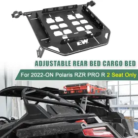 Ni-c1244 Nixface Adjustable Rear Bed Cargo Luggage Rack For 2022-2025 Polaris Rzr Pro R 2-seater
