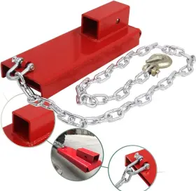 Ni-c64 Nixface Insert 2 Inch Forklift Hitch Receiver Pallet Forks Trailer Towing Adapter