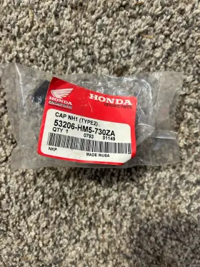 53206-hm5-730za Nos Honda Atc Big Red 250es Dash Emblem New Trx250 85 86 87 250 Es Trx