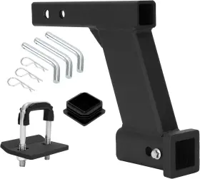 Nuratit 659135373345 10000lbs 10-inch Hitch Receiver Extension 10 Drop 2 Inch
