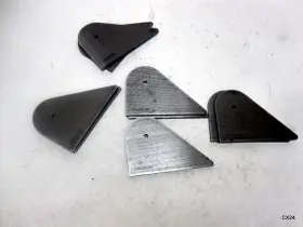 Offroad Anonymous Ora-230-013-250 8 Pack Of 5 Inch X 3.5 Angled Tab Large 1/4 Thick