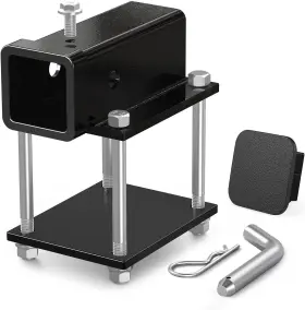Y60-81000-23-us-ca-va Ohuhu Bolt-on Rv Bumper Hitch Receiver Adapter Fits 4-4.5 Inch Beam 2