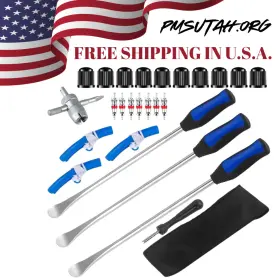 122312 Pmsutah Tire Kit Spoons Change Iron Bike Cycling Biking Motorcycle Atv Repair Flat Rope
