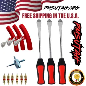 122313 Pmsutah Tire Kit Spoons Change Iron Bike Cycling Biking Motorcycle Atv Repair Flat Rope