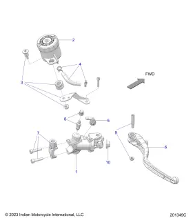 2208041 Polaris Clamp Kit Black Genuine Oem Part Qty 1