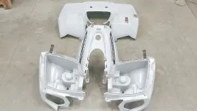 2636511-728 Polaris 2018 Sportsman 570 Eps Utility Front And Rear Fenders Cab Ghost Gray