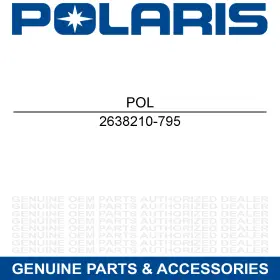 2638210-795 Polaris Asm-encl Spkr Rr Rh Pol Blu