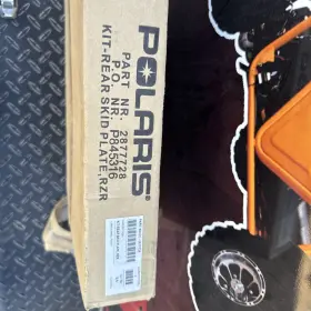 2877728 Polaris Oem Rzr Skid Plate Rear Nos