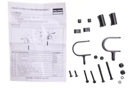 Polaris 2881553 New Oem 35 Inch Visor Light Bar Mounting Bracket Kit Nos