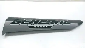 5452455-632 Polaris 2017 General Deluxe Eps Left Side Dump Box Panel Titanium