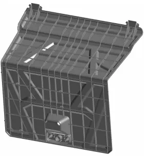 5454273 Polaris Rzr Access Box Panel Genuine Oem Part Qty 1