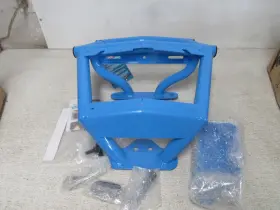 P187p360sb Polaris 19-22 Rzr Xp 1000 Pro Armor Sport Front Bumper Sky Blue Turbo 5#act4
