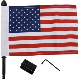 Bmsq-25 Pro Pad Extended-style Luggage Rack Flag Mount With - 1/2 Inch Round