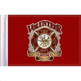 Flg-vfd15 Pro Pad 10 Inch X 15 Flag - Fire Department