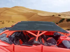 Autv-x3-067 Qin #utvqin Utv Combination Hard Roof Cover For Can Am Maverick X3 Max Turbo 2017 - 2024