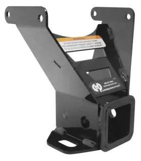 1186qb Quadboss Receiver Hitch Rear Black #1186qb Polaris