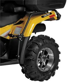 673258 Quadboss Fender Protectors Gloss Finish #673258 Fits Honda Trx680/trx650