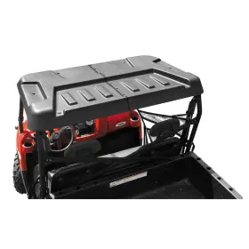 9613-q339804-utv Quadboss 2-piece Roof With Storage For 2011-2012 Polaris Ranger 800 Hd Eps Utv