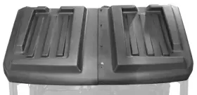Vpre-pol0201bk Quadboss 2-piece Roof With Storage Black Polaris Ranger 570 Eps Full-size 2015