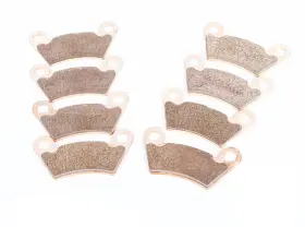 F-16673 Race-driven Brake Pads For Polaris Ranger 700 6x6 2006 2007 Front And Rear