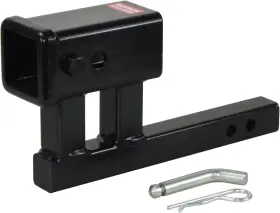 864125 Reysun 1-1/4 Inch To 2 Hitch Adapter With 4-1/4 Rise/drop 3 500lbs