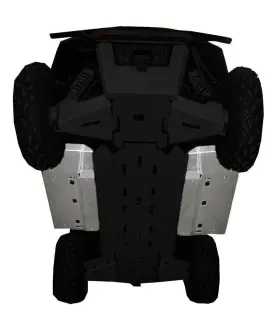 755fb-natural Ricochet Polaris Ranger 570/800/diesel 2-piece Rock Slider Set By