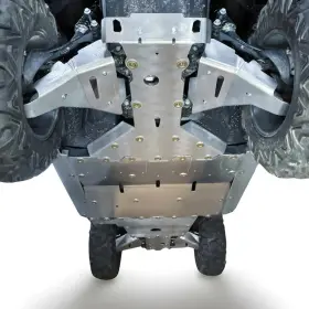 8655f Ricochet Complete Skid Plate Set For Cfmoto Zforce 800 Trail 2023-2025 - Aluminum