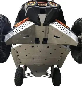 9366f Ricochet Complete Skid Plate Set For Can-am Maverick X3 X Rs 2018-2020 - Aluminum