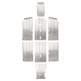973f Ricochet Full Chassis Skid Plate With Rock Sliders For Yamaha Viking Vi 700