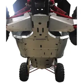 9771f-rs-2 Ricochet Complete Skid Plate Set For Honda Talon 1000x 19-24 - Alu. With Mini Rock Slider