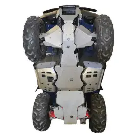 9776f-s Ricochet Complete Skid Plate Set For Honda Trx500 Fourtrax Rubicon 2020-2024 - Aluminum