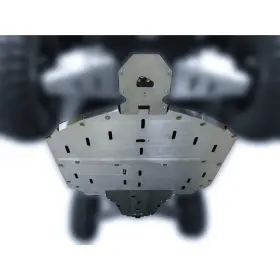 2020-2025-alum Ricochet 978f Complete Skid Plate Set For Polaris Range 1000 Not Xp Model