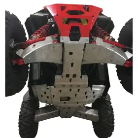 9883f Ricochet Complete Skid Plate Set For Polaris 1000 Scrambler S 2020-2024 - Aluminum