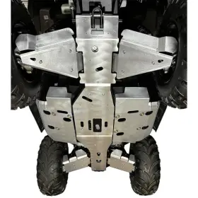 9887f Ricochet Complete Skid Plate Set For Polaris Sportsman 570 2021-2024 - Aluminum