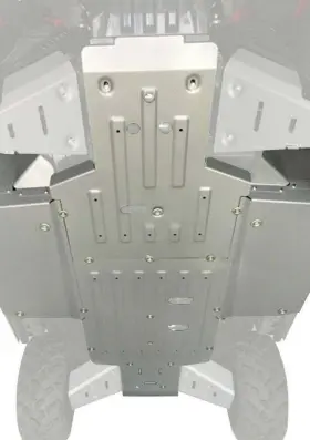 2444.2150.1 Rival Powersports Honda Pioneer 1000 1000-5 Aluminum Skid Plate And A-arm Guards Front Rear 2016-21