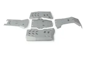 2444.8128.1 Rival Powersports Cf-moto C-force 600 Touring Model Full Central Aluminum Skid Plate 2020-2024