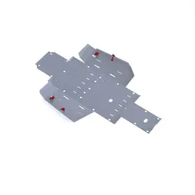 2444.2159.1 Rival Powersports Usa Alloy Central Skid Plate For Honda Pioneer 500
