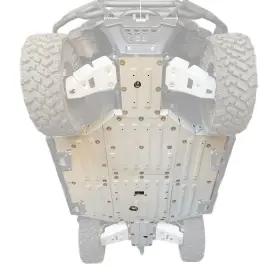 2444.8166.1 Rival Powersports Usa Alloy Central Skid Plate For Cf Moto U Force 600