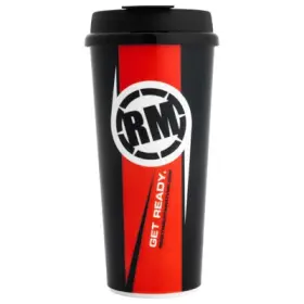 157-765-0001 Rocky Mountain Atv/mc Travel Mug Black/red 20 Oz