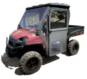 06003 Seizmik 6003 Polaris Ranger Full Size Round Tube Framed Door Kit