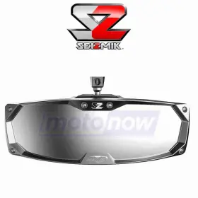 As56 Seizmik Mn/as56 Halo-ra Rear View Mirror With Aluminum Bezels For 2009-2021 Kawasaki Zc