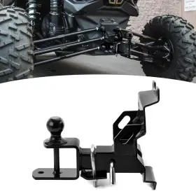 8010702103 Si Rear 2 Inch Receiver Hitch With 3 In 1 Multi Ball Mount For 2022-25 Can Am Maverick X3