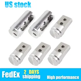 Ot001341 Silverautoparts Cage Connectors Adapters 1 3/4 Inch .095 Wall Fits 14-23 Polaris Rzr Bungs Xp1000