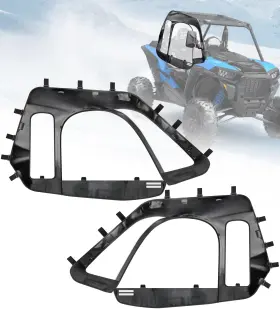 Ac119sud Skyjdm Soft Upper Doors With Side Mirror Cutout Compatible Polaris Rzr Xp 1000